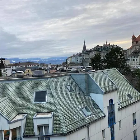 Joli 2 Pieces Dernier Etage, Centre * לוזאן